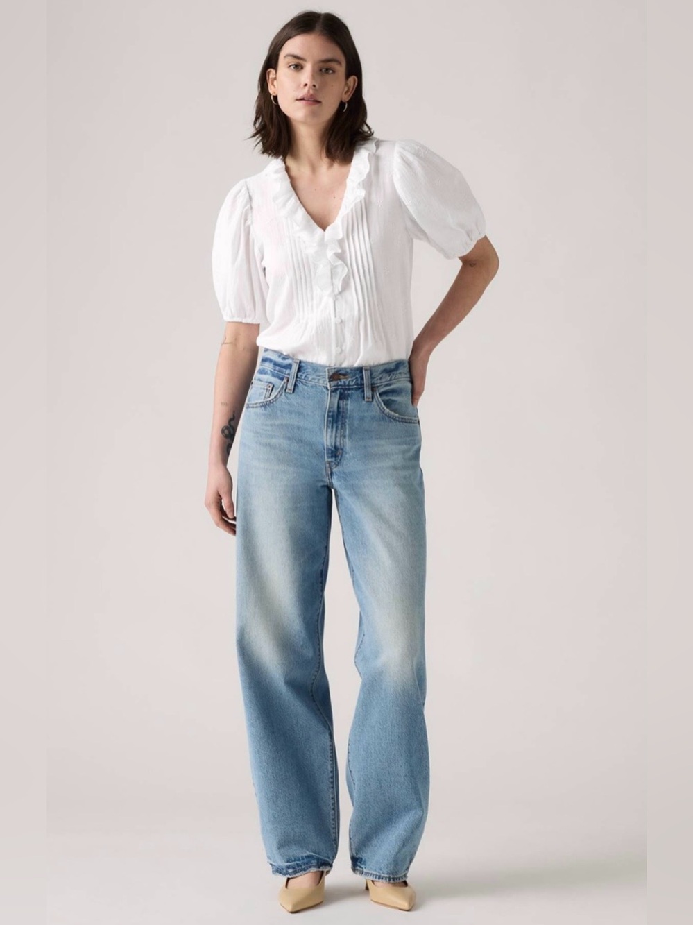 Levi's NWT Baggy Dad Women's Jeans size 24x30 Easy Days